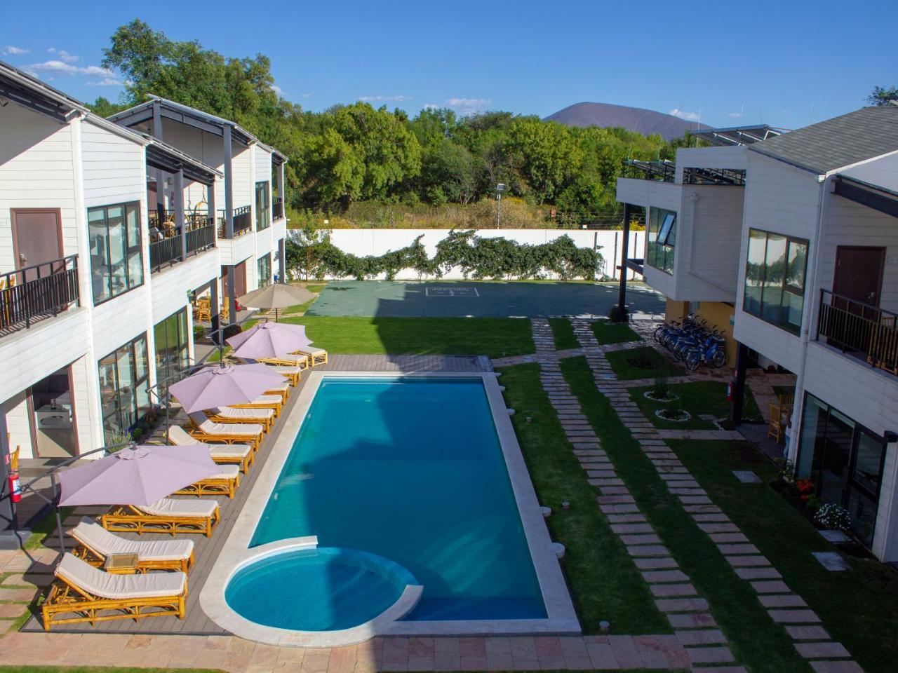 Grand Gardenia Hotel Atlixco Bagian luar foto